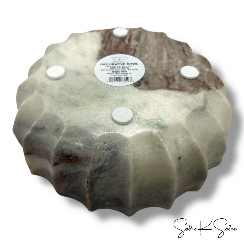 Marble Bowl - Threshold Studio McGee, Target Spring 2026 |‎ New in Box - Picture 9 of 9